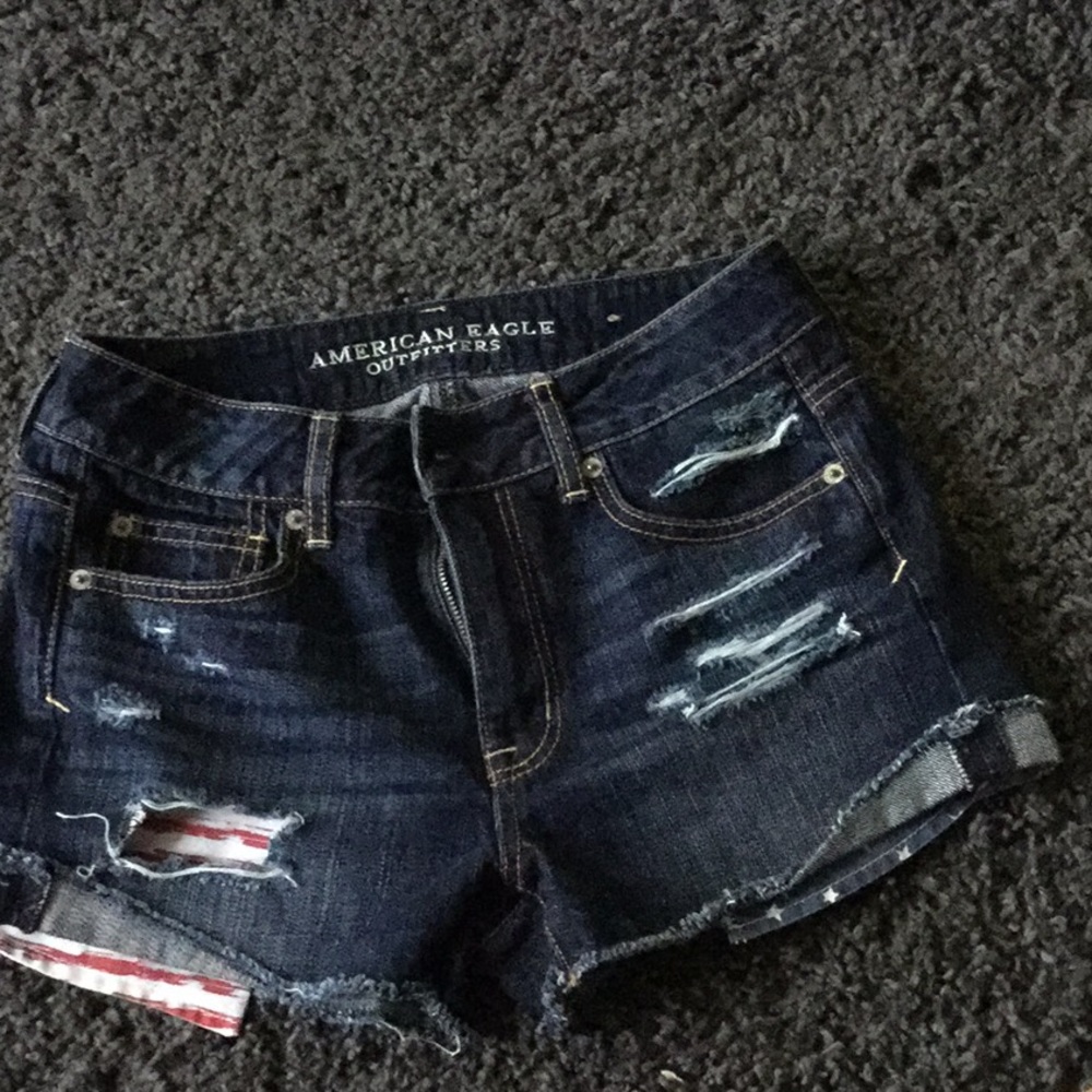 American Flag Shorts